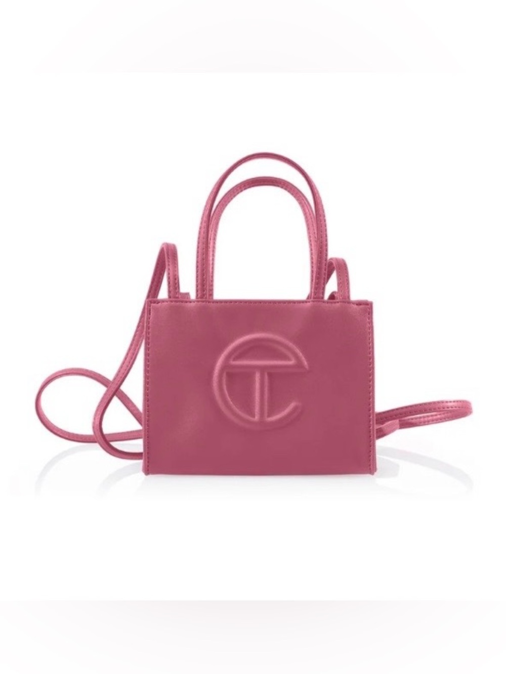 Telfar Small Pink Corned Beef Shopping Iconic Tote